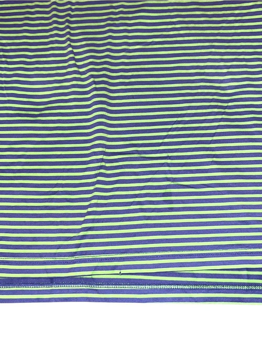 Peter Millar Purple & Green Striped Polo Golf Shirt Men’s Large 100% Cotton Sz L - Picture 4 of 7